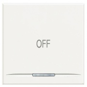 Axolute Клавиши с символами для системы автоматизации для 1 функции - 2 модуля, OFF, цвет белый