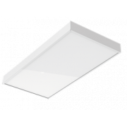 Светодиодный светильник "ВАРТОН" офисный встраиваемый/накладной 595*595*50мм 27 ВТ 4000К с функцией аварийного освещения