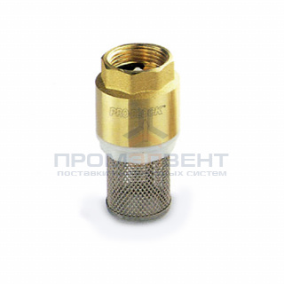 Клапан донный Pedrollo VF 1.25 - 1"1/4 (с сеточкой, латунь)