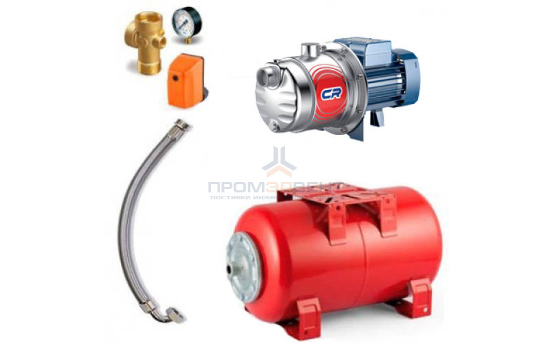 Насосная станция Pedrollo HYDROFRESH 5CRm 80-24 CL - 0,75 кВт (Qmax 80 л/мин, 1x230В)