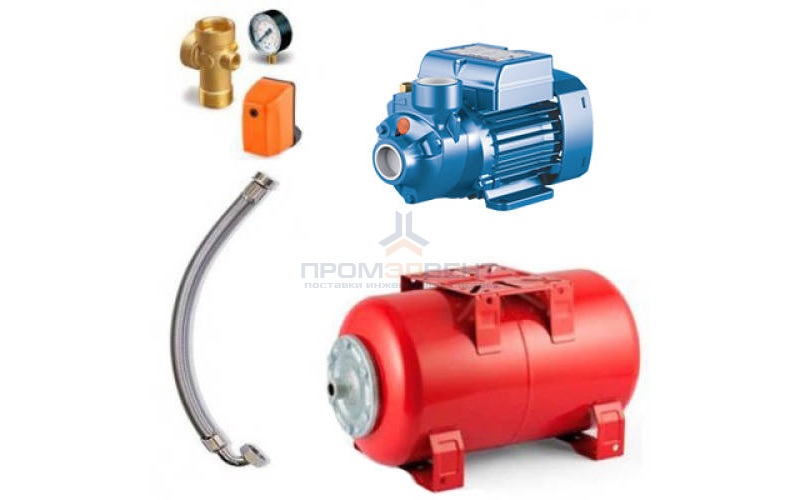 Насосная станция Pedrollo HYDROFRESH PKm 90-50 CL - 0,75 кВт (Qmax 40 л/мин, 1x230В, с/х)