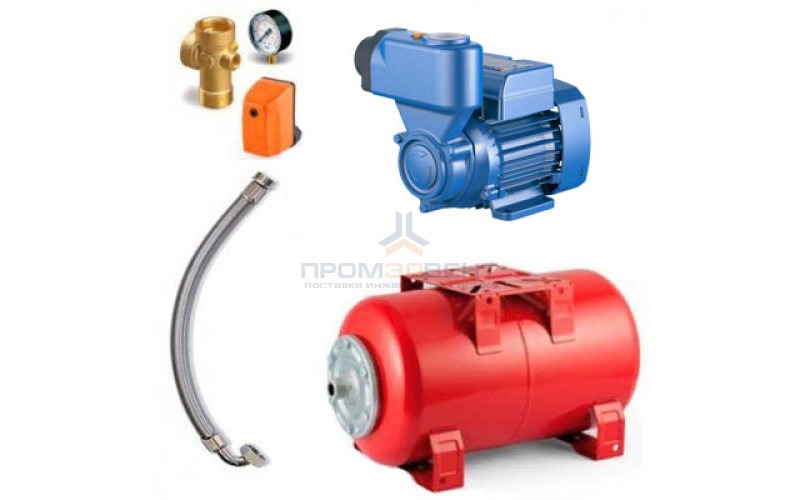 Насосная станция Pedrollo HYDROFRESH PKSm 70-50 CL - 0,60 кВт (Qmax 40 л/мин, 1x230В)