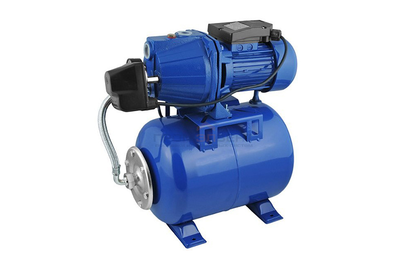 Насосная станция UNIPUMP AUTO JET 100S - 0,75 кВт (24 л, однофазный, Hmax 43 м, Qmax 56 л/мин)