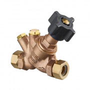 Вентиль запорный Oventrop Hydrocontrol ATR - Ду40 (НГ/НГ, PN16, с отверстиями для измерений)