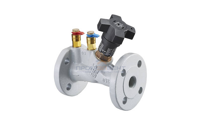 Вентиль регулирующий Oventrop Hydrocontrol VFC (16 бар) - Ду20 (с фланцами по DIN EN 1092-2)