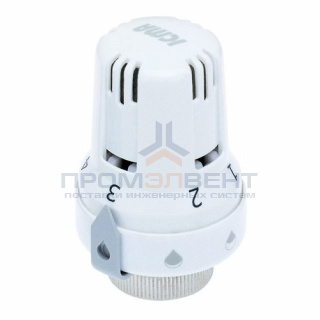 Головка термостатическая ICMA 988 - 30х1,5 (регулировка 0-28°C, цвет белый)