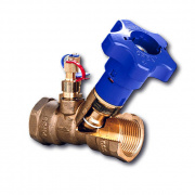 Клапан балансировочный Zetkama 221H - 1"1/2" (ВР/ВР, PN25, Tmax 120°C, Kv 18,85 м³/ч)