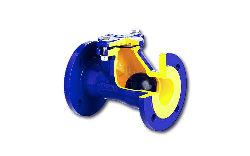 Клапан обратный шаровой Zetkama 400 D - Ду200 (ф/ф, PN16, Tmax 70°C, исполнение №55)