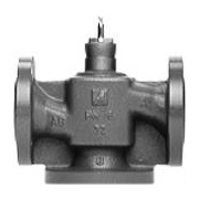 Клапан регулирующий трехходовый Danfoss VF3 - Ду32 (ф/ф, PN16, Tmax 150°C, kvs 16, чугун)
