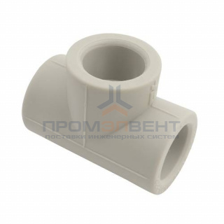 Тройник FV-Plast - 16 (для полипропиленовых труб под пайку, цвет серый)