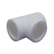 Тройник KALDE - 75 (для полипропиленовых труб под пайку, цвет белый)