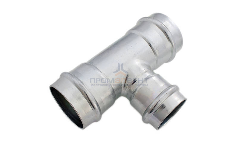 Тройник переходной Conex Banninger PC 5130 - 54 x 28 x 54 (оцинкованная сталь)