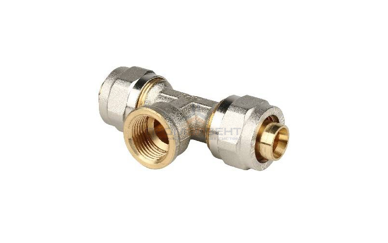 Тройник с переходом на внутреннюю резьбу STOUT - 16 x 1/2