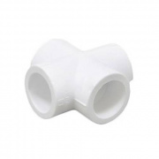 Крестовина Fusitek - 20 (для полипропиленовых труб под пайку, цвет белый)