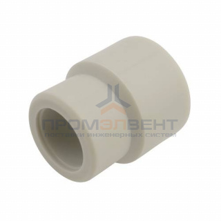 Муфта FV-Plast - 25 x 20 (под пайку внутренняя/наружная для полипропиленовых труб, цвет серый)