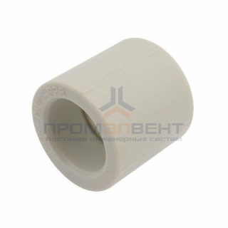 Муфта FV-Plast - 32 (для полипропиленовых труб под пайку, цвет серый)
