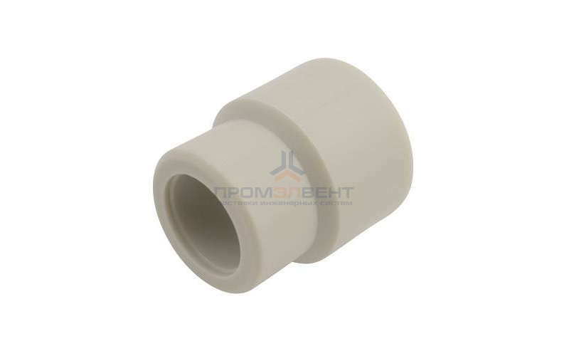 Муфта FV-Plast - 63 x 50 (под пайку внутренняя/наружная для полипропиленовых труб, цвет серый)