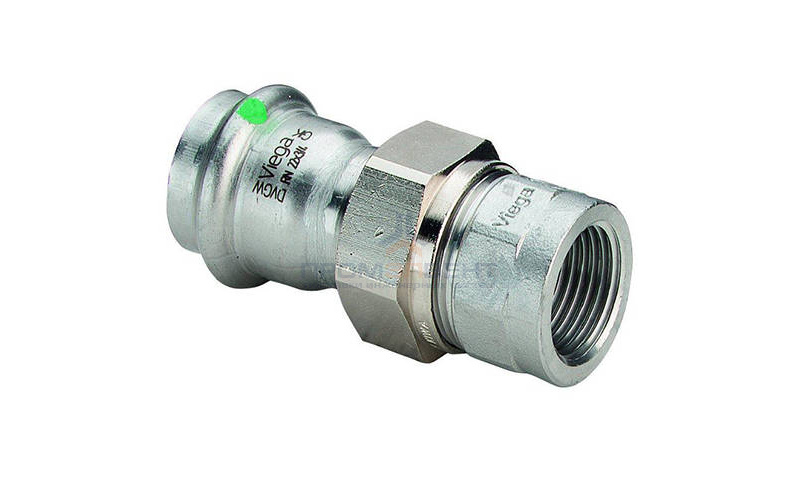 Муфта разъемная Viega Sanpress Inox 2362 - 18 x 1/2
