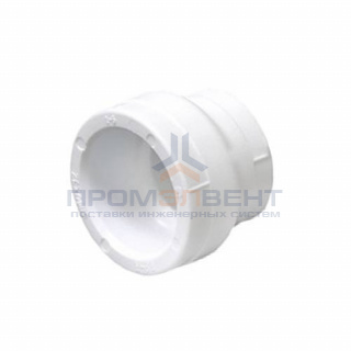 Муфта редукционная Fusitek - 40 x 32 (для полипропиленовых труб под пайку, цвет белый)
