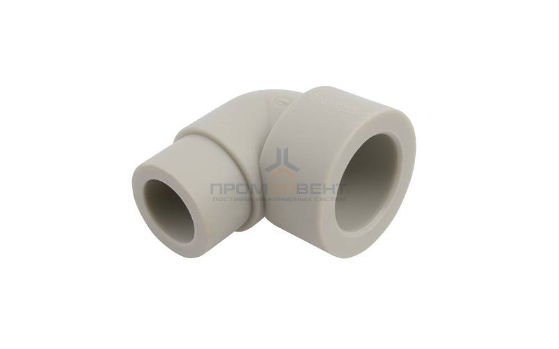Отвод 90° FV-Plast - 25 (под пайку внутренняя/наружная для полипропиленовых труб, цвет серый)