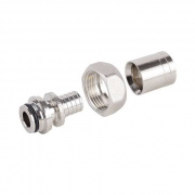 Переход на евроконус SANEXT - 16x2.2 x 3/4" (для труб из сшитого полиэтилена, в комплекте с гильзой)