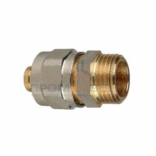 Переход на наружную резьбу STOUT - 26 x 1" (винтовой, для металлопластиковых труб)