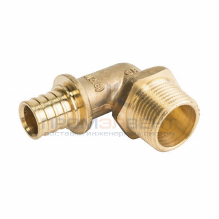 Переход на наружную резьбу угловой ELSEN MONOLIT - 20 x 1/2" (для труб из сшитого полиэтилена)