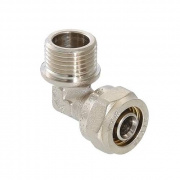 Переход на наружную резьбу угловой VALTEC VTm.353 - 32 x 1" (винтовой, для металлопласт.труб)