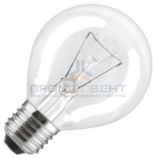 Лампа для духовых шкафов GE OVEN 40W CL 300°С шарик d45 E27 прозрачная