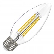 Лампа LED C35 свеча прозрачная 7Вт 230В 3000К E27 серия 360° IEK