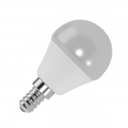 Лампа светодиодная шарик FL-LED GL45 7,5W 4200К 220V E14 45х80 700Лм белый свет