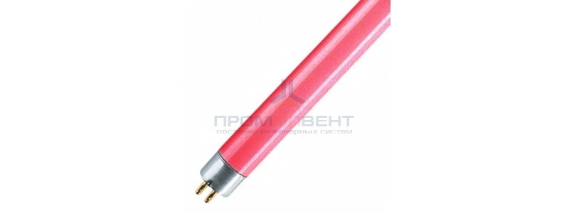 Люминесцентная лампа T5 Osram FQ 24 W/60 HO G5, 549 mm, красная