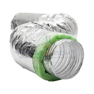 ТЕПЛОИЗОЛИРОВАННЫЕ АЛЮМИНИЕВЫЕ ВОЗДУХОВОДЫ ISOAFS-ALU GREEN