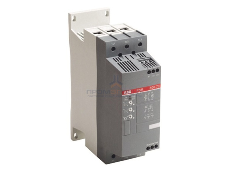 Софтстартер ABB PSR85-600-70 45кВт 400В (100-240В AC) устройство плавного пуска