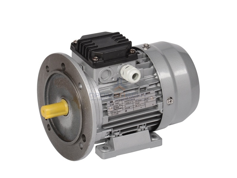 Электродвигатель асинхронный 3ф. АИР 56A4 380В 0,12кВт 1500об/мин (лапы + фланец) 2081 DRIVE IEK