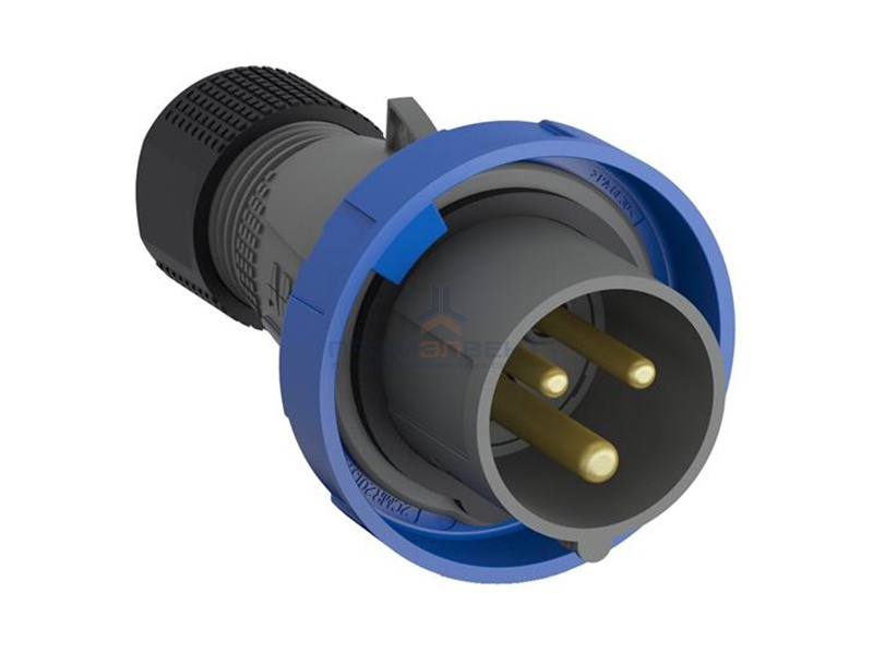 Вилка кабельная Easy&Safe ABB 232EP6W 32А 2P+E IP67 6ч