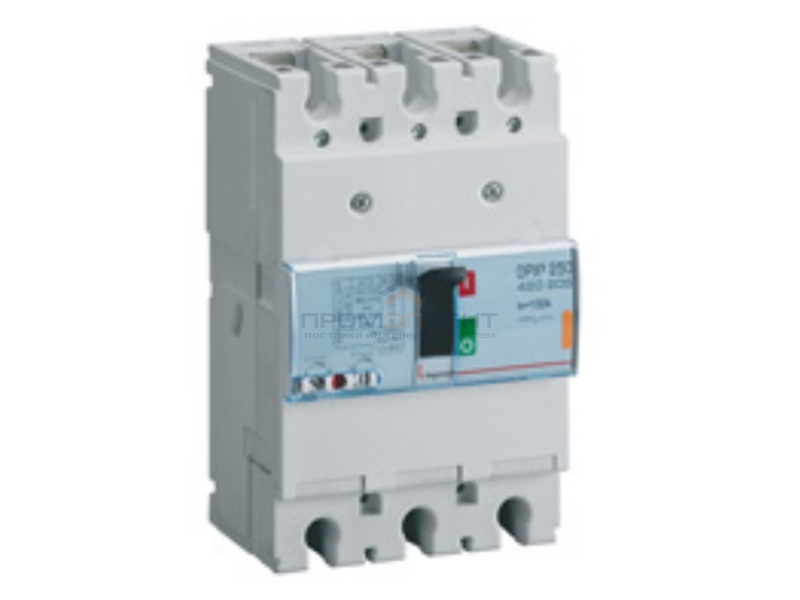 Автоматический выключатель Legrand DPX3 250 3P 100А 25kA (автомат)