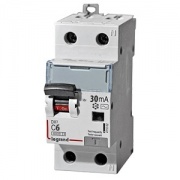 Дифавтомат Legrand DX3 АВДТ 1П+Н C6А 30MA тип A