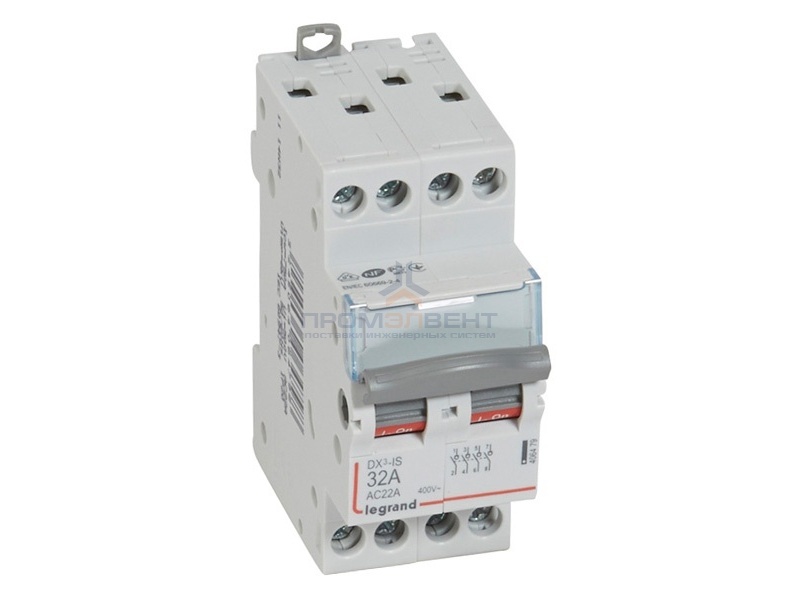 Модульный выключатель Legrand DX3 4П 32A