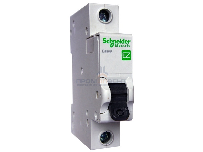 Автоматический выключатель Schneider Electric EASY 9 1П 20А С 4,5кА 230В (автомат)