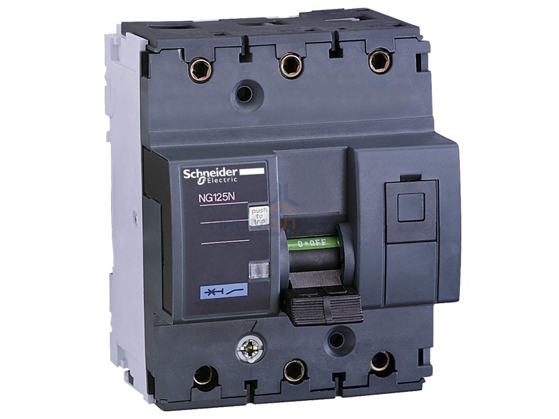 Силовой автоматический выключатель Schneider Electric NG125N 3П 63A C (автомат)