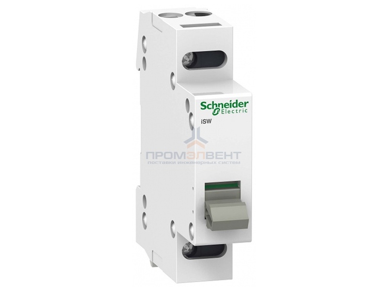 Выключател нагрузки iSW Acti 9 Schneider Electric 1П 20A (модульный рубильник)