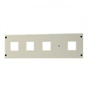 Секционная панель, для модулей, 48 (2x24) модулей, В400мм, Ш600мм