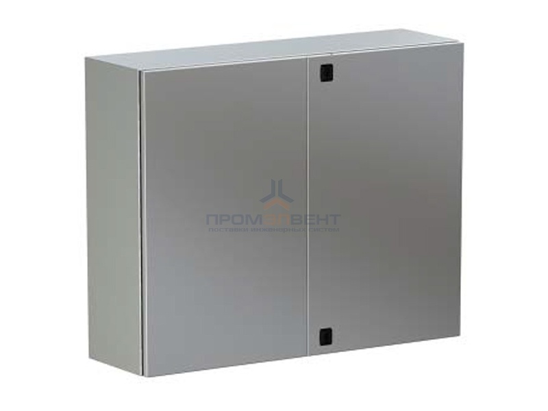 Навесной шкаф CE из нержавеющей стали (AISI 316), двухдверный, 1000 x 1000 x 300мм, без фланца