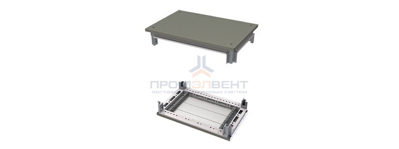 Комплект, крыша и основание, для шкафов CQE, 1200х1200 мм