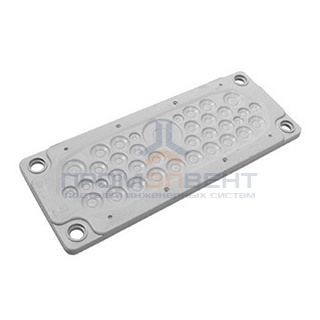 Кабельный ввод, пластик V0 UL94, IP65,  +130 - 40, 36 отверстий