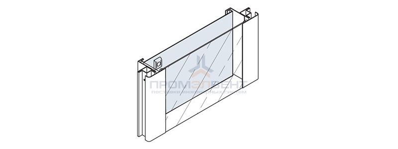 Дверь секционная, внутренняя, В600мм Ш600мм