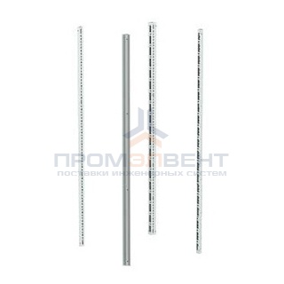 Стойки вертикальные, В2000мм, для двух сплошных панелей, 1 упаковка - 4шт.