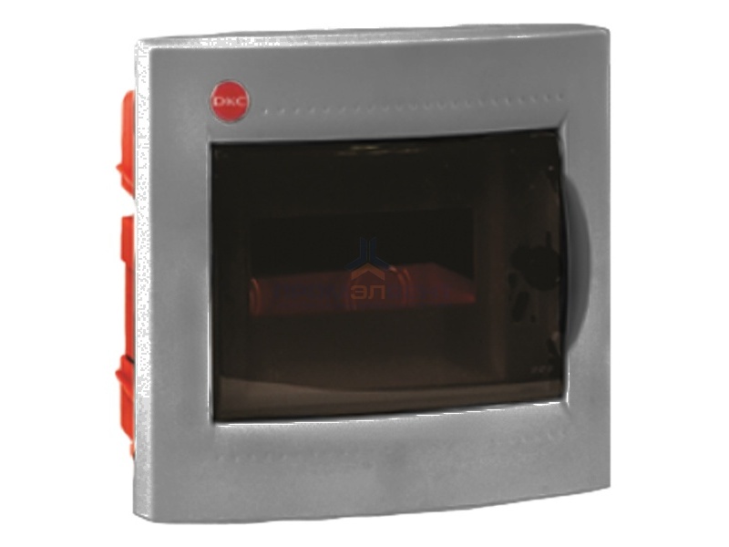 Модульный щиток встраиваемый, 8 мод, IP40, цвет серый RAL 7035