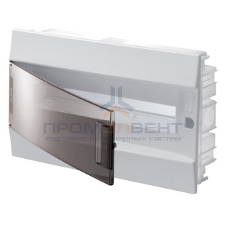 Бокс в нишу ABB Mistral41 18М прозрачная дверь c клеммным блоком